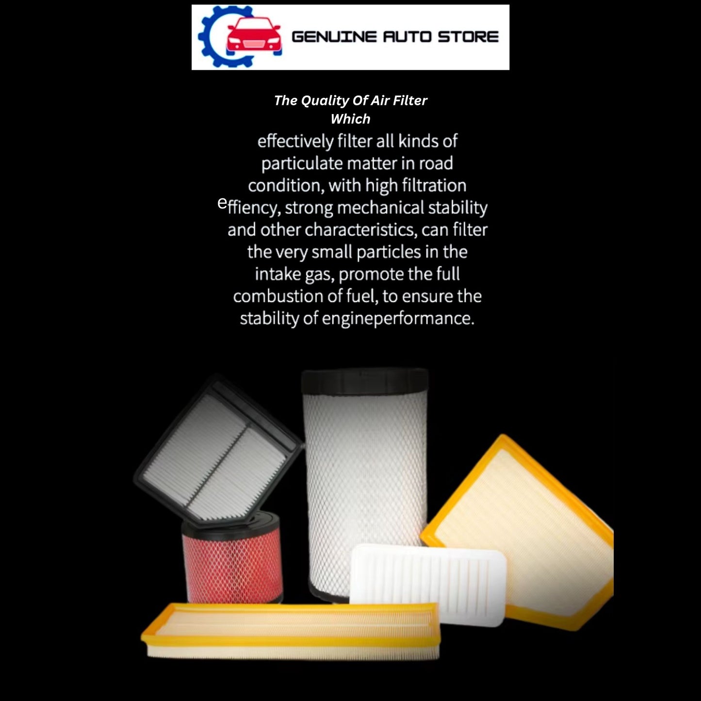 17801-31150 Air Filter Premium Quality in Pakistan, 100% Genuine, Reliable, Best Price, Cash on Delivery