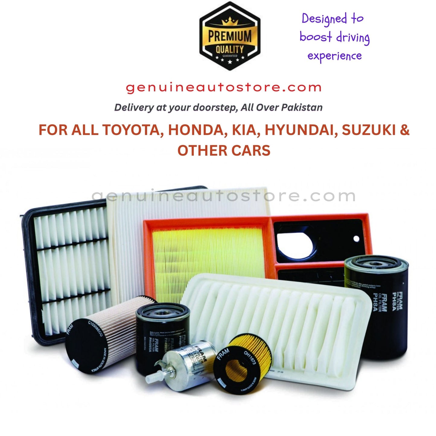 17801- OL040 Air Filter Premium Quality in Pakistan, 100% Genuine, Reliable, Best Price, Cash on Delivery