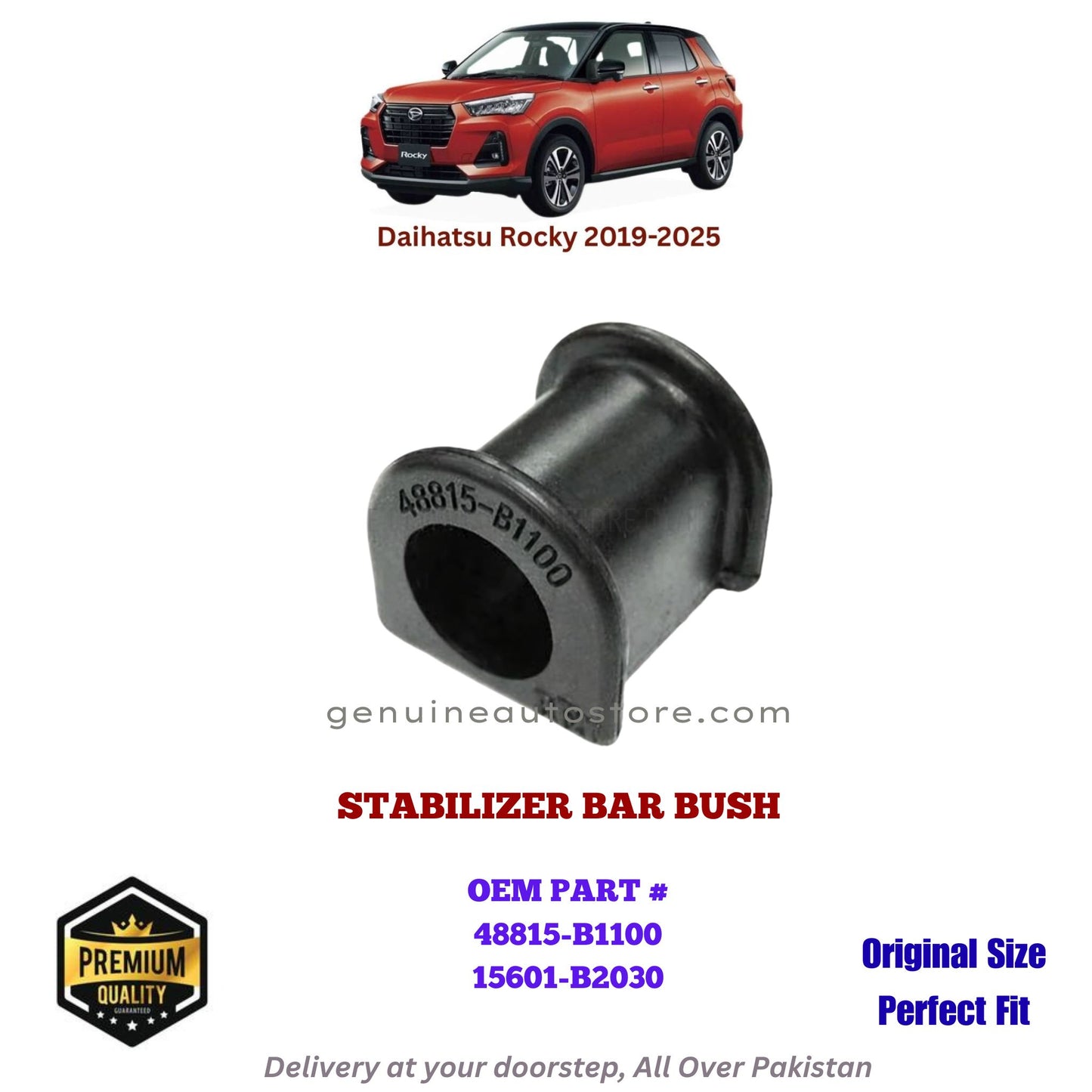 Buy Stabilizer Bar Bush For Daihatsu Rocky 2019-2025 in Pakistan
