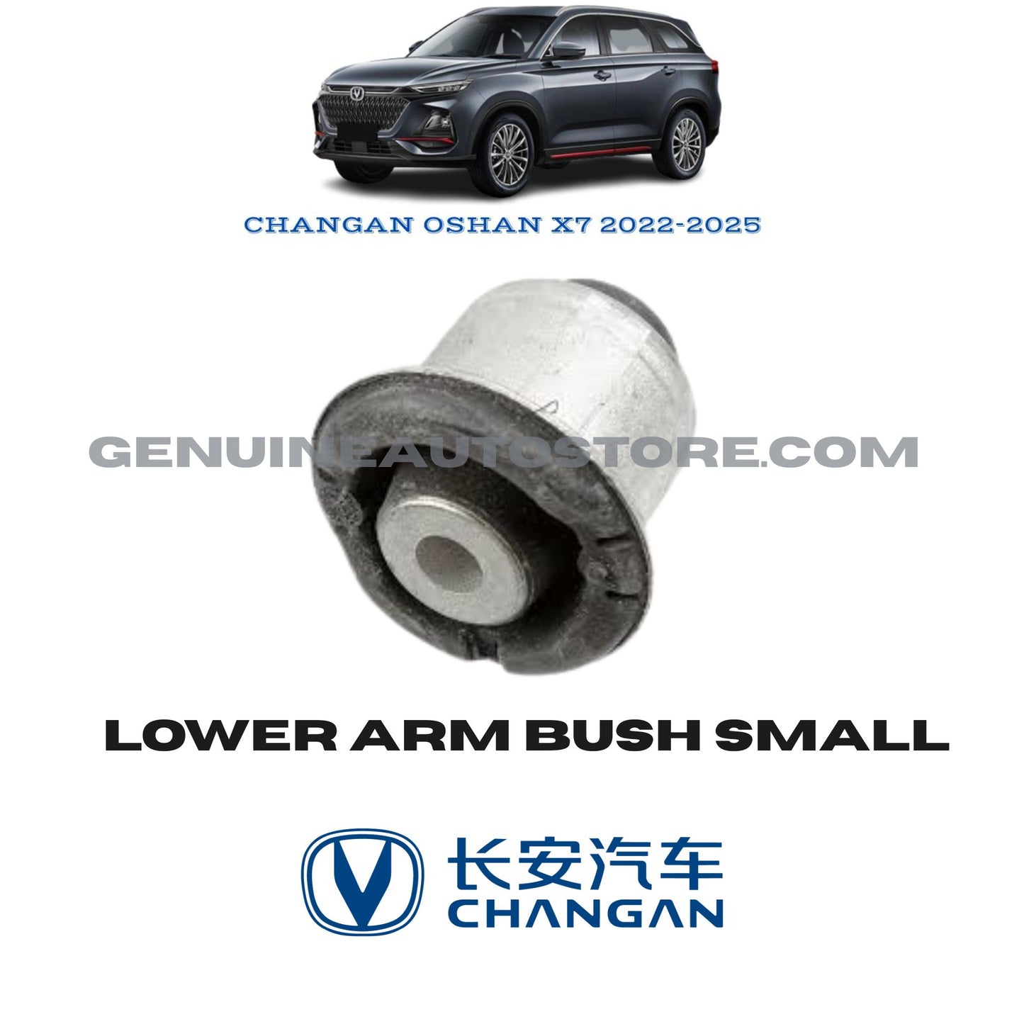 CHANGAN OSHAN X7 LOWER ARM BUSH SMALL GENUINE IN PAKISTAN