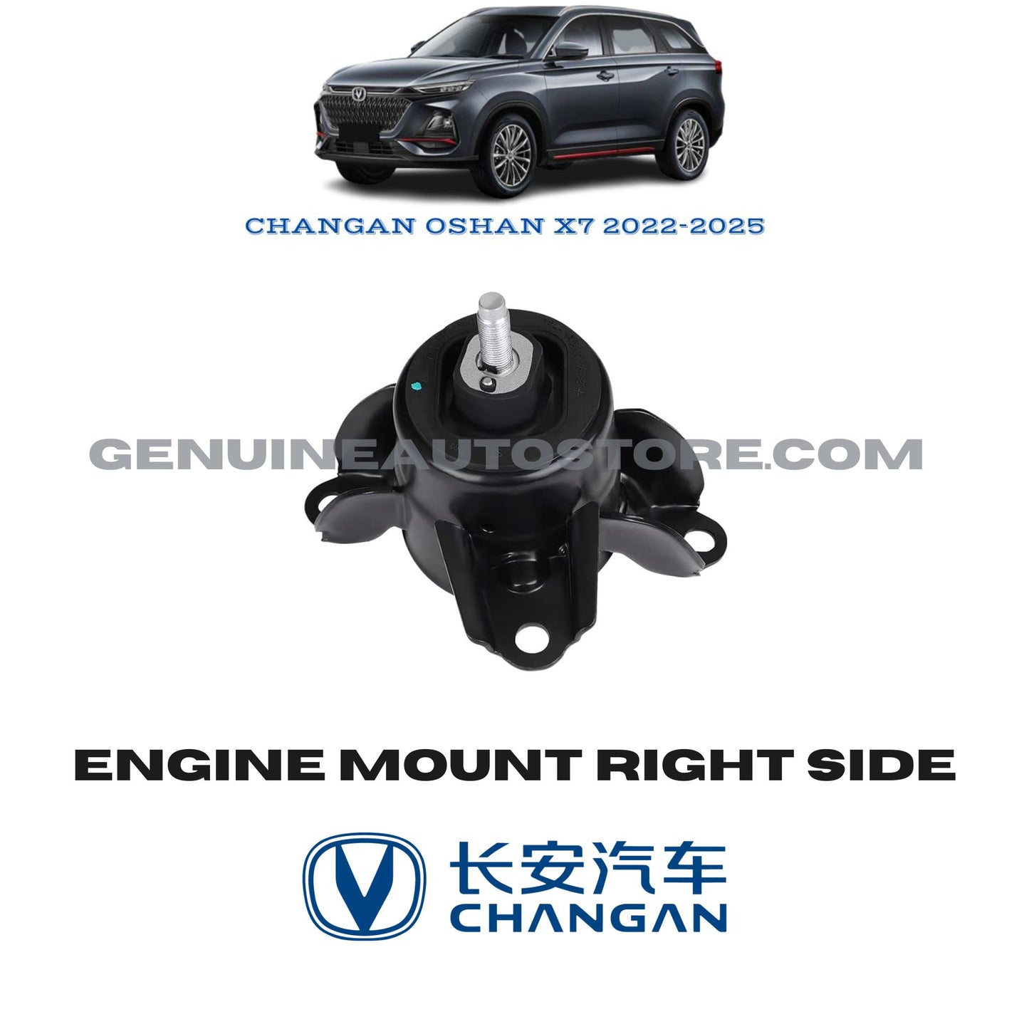 CHANGAN OSHAN X7 RIGHT ENGINE MOUNT IN PAKISTAN