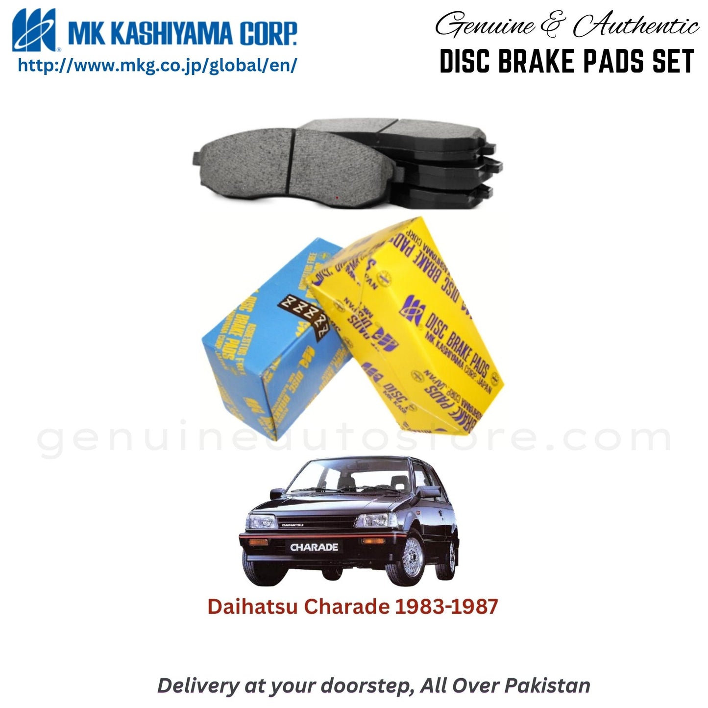Daihatsu Hijet 2007-2017 MK Japan Front Brake Pads in Pakistan, 100% Genuine, Reliable, Best Price, Cash on Delivery Available