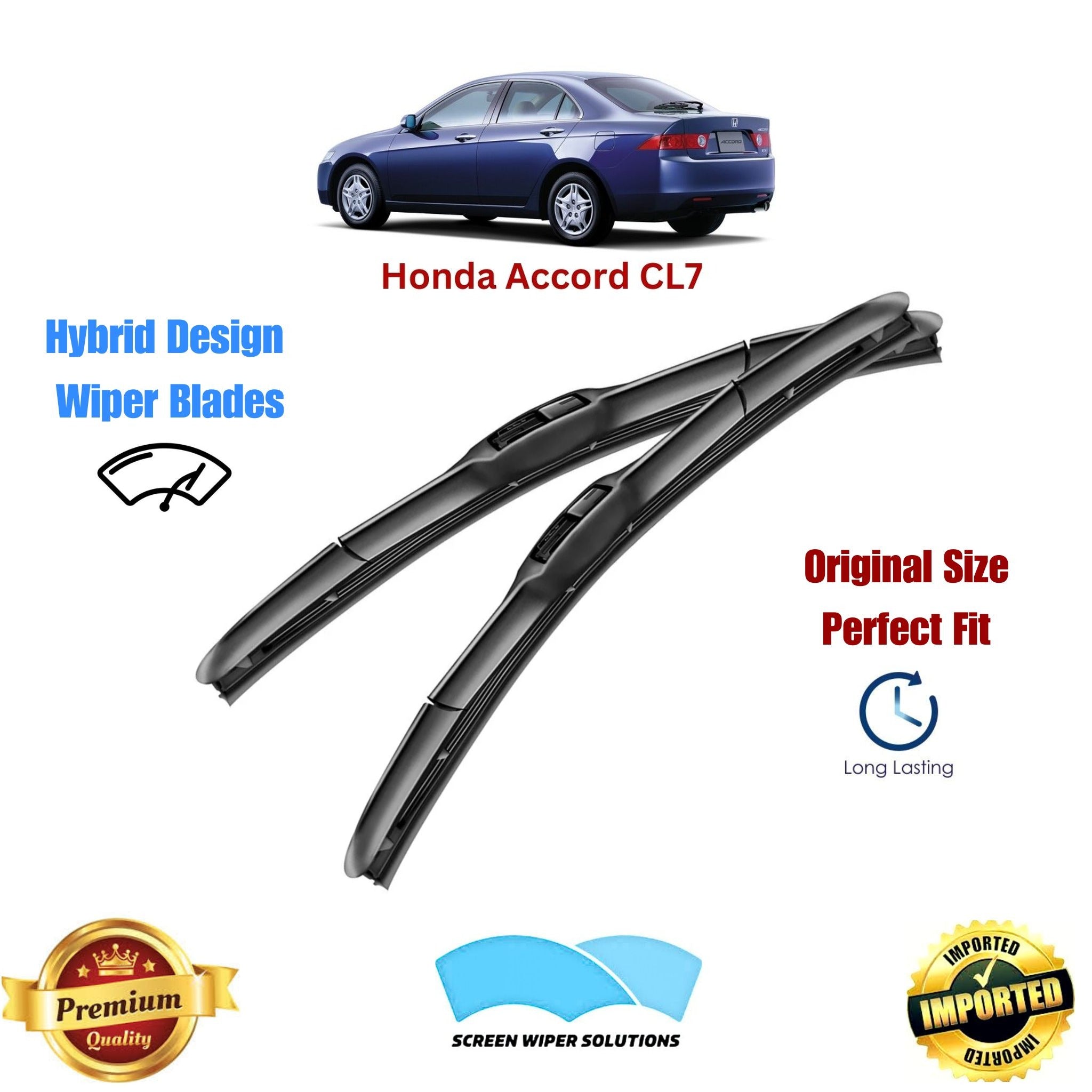 2004 Honda Accord Wiper Bladesnull