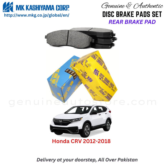 Honda CVR 2012-2018 Rear Brake Pads MK Japan in Pakistan. 100% Genuine, Reliable, Best Price, Cash on Delivery Available