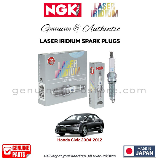 Honda Civic 2004-2012 NGK LASER IRIDIUM SPARK PLUGS in Pakistan. 100% Genuine, Reliable, Best Price, Cash on Delivery Available