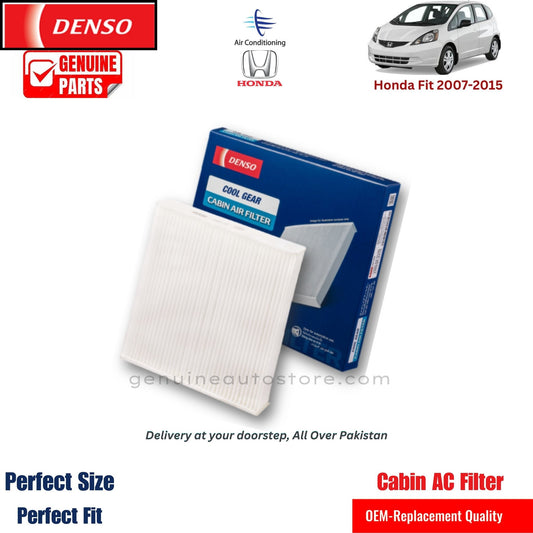 Honda Fit 2007-2015 Denso Genuine Cabin Ac Filter in Pakistan. 100% Genuine, Reliable, Best Price, Cash on Delivery Available