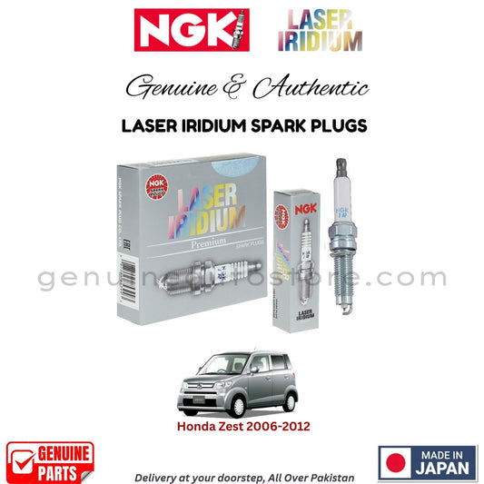 Honda Zest 2006-2012 NGK LASER IRIDIUM SPARK PLUGS in Pakistan. 100% Genuine, Reliable, Best Price, Cash on Delivery Available