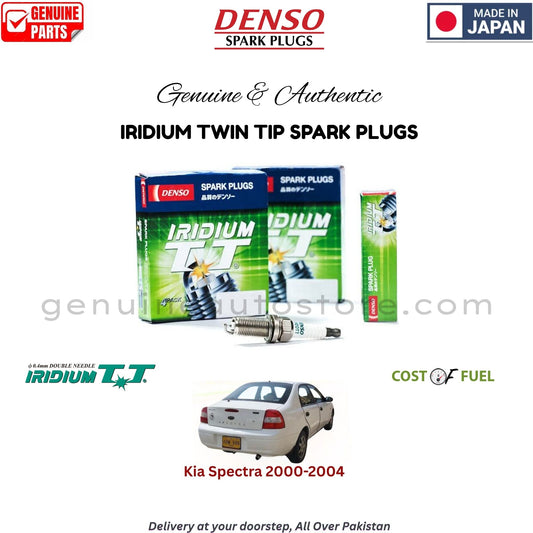 Kia Spectra 2000-2004 DENSO IRIDIUM TWIN TIP SPARK PLUG in Pakistan, 100% Genuine, Reliable, Best Price, Cash on Delivery Available