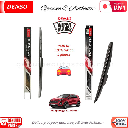 Kia Sportage 2019-2025 DENSO JAPAN WIPER BLADE SET in Pakistan. 100% Genuine, Original, Best Price, Cash on Delivery Available