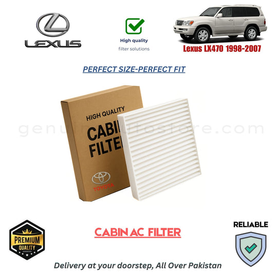 Lexus LX470 1998-2007 CABIN AC FILTER in Pakistan. 100% Genuine, Reliable, Best Price, Cash on Delivery Available