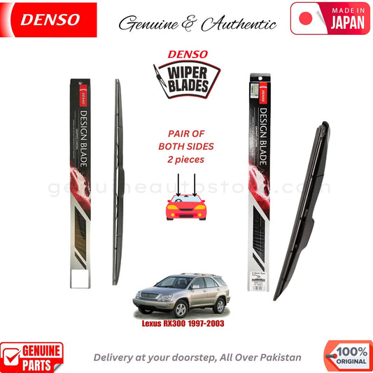 Lexus RX300 1997-2003 DENSO JAPAN WIPER BLADE SET in Pakistan. 100% Genuine, Original, Best Price, Cash on Delivery Available