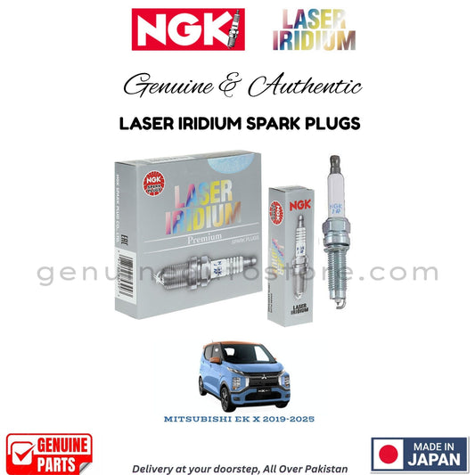 MITSUBISHI EK X 2019-2025 NGK LASER IRIDIUM SPARK PLUGS in Pakistan. 100% Genuine, Reliable, Best Price, Cash on Delivery Available