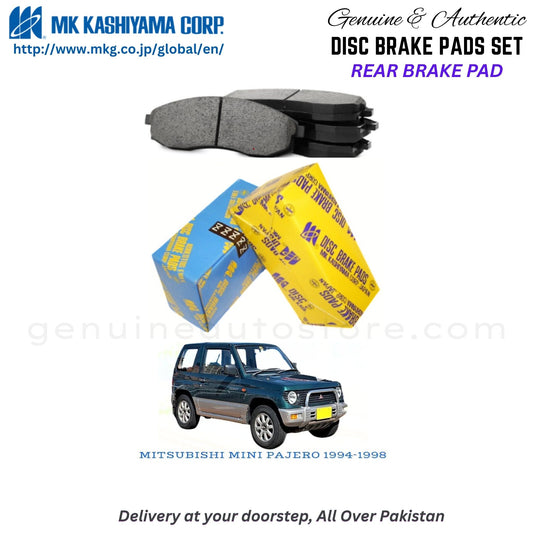 MITSUBISHI MINI PAJERO 1994-1998 Rear Brake Pads MK Japan in Pakistan. 100% Genuine, Reliable, Best Price, Cash on Delivery Available