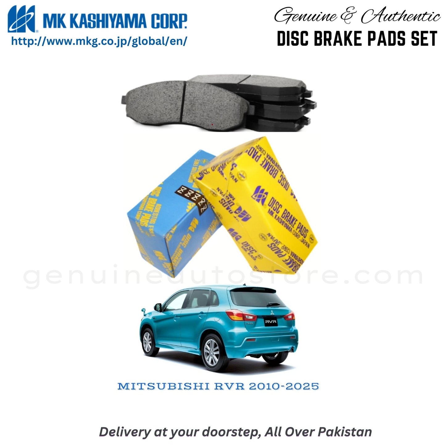Mitsubishi RVR 2010-2025 MK Japan Front Brake Pads in Pakistan, 100% Genuine, Reliable, Best Price, Cash on Delivery Available
