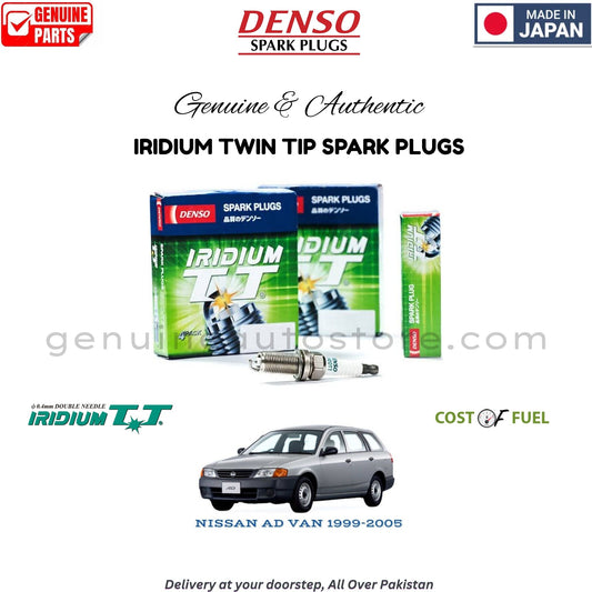 NISSAN AD VAN 1999-2005 DENSO IRIDIUM TWIN TIP SPARK PLUG in Pakistan, 100% Genuine, Reliable, Best Price, Cash on Delivery Available