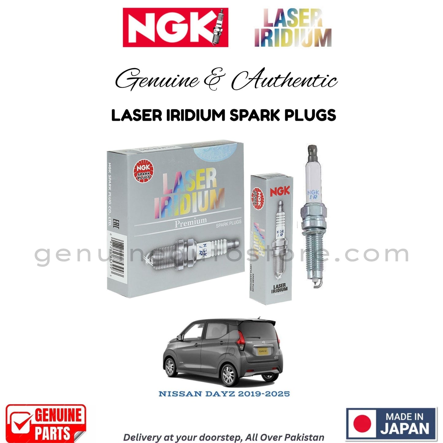 MITSUBISHI RVR 2010-2025 NGK LASER IRIDIUM SPARK PLUGS in Pakistan. 100% Genuine, Reliable, Best Price, Cash on Delivery Available