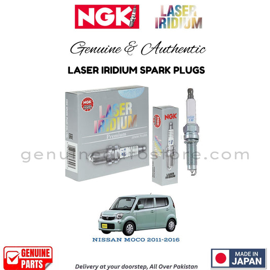 NISSAN MOCO 2011-2016 NGK LASER IRIDIUM SPARK PLUGS in Pakistan. 100% Genuine, Reliable, Best Price, Cash on Delivery Available