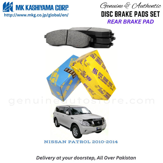 NISSAN PATROL 2010-2014 Rear Brake Pads MK Japan in Pakistan. 100% Genuine, Reliable, Best Price, Cash on Delivery Available