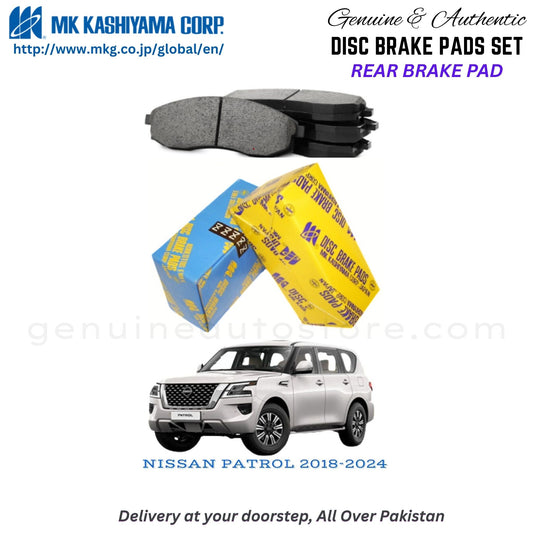 NISSAN PATROL 2018-2024 Rear Brake Pads MK Japan in Pakistan. 100% Genuine, Reliable, Best Price, Cash on Delivery Available