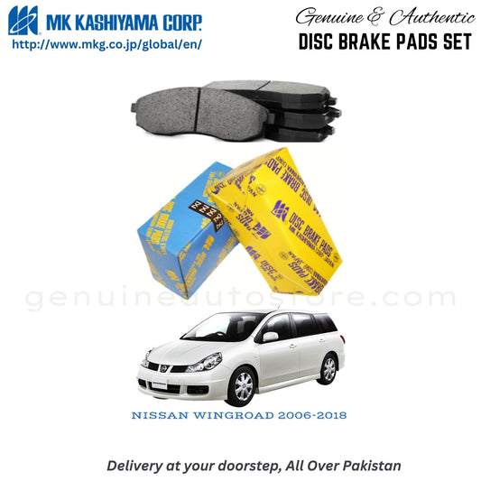 NISSAN WINGROAD 2006-2018   MK Japan  Front Brake Pads in Pakistan, 100% Genuine, Reliable, Best Price, Cash on Delivery Available