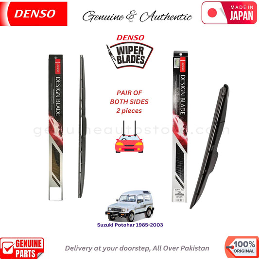 Suzuki Potohar 1985-2003 DENSO JAPAN WIPER BLADE SET in Pakistan. 100% Genuine, Original, Best Price, Cash on Delivery Available