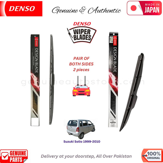 Suzuki Solio 1999-2010 DENSO JAPAN WIPER BLADE SET in Pakistan. 100% Genuine, Original, Best Price, Cash on Delivery Available