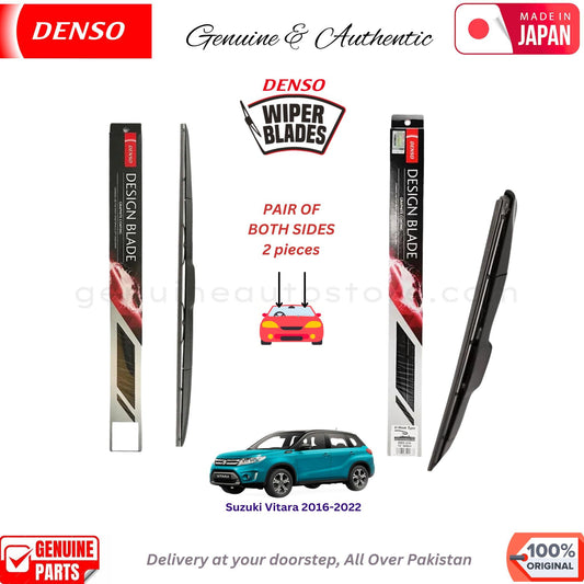 Suzuki Vitara 2016-2022 DENSO JAPAN WIPER BLADE SET in Pakistan. 100% Genuine, Original, Best Price, Cash on Delivery Available