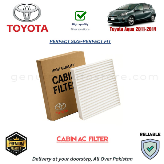 Toyota Aqua 2011-2014 CABIN AC FILTER in Pakistan. 100% Genuine, Reliable, Best Price, Cash on Delivery Available