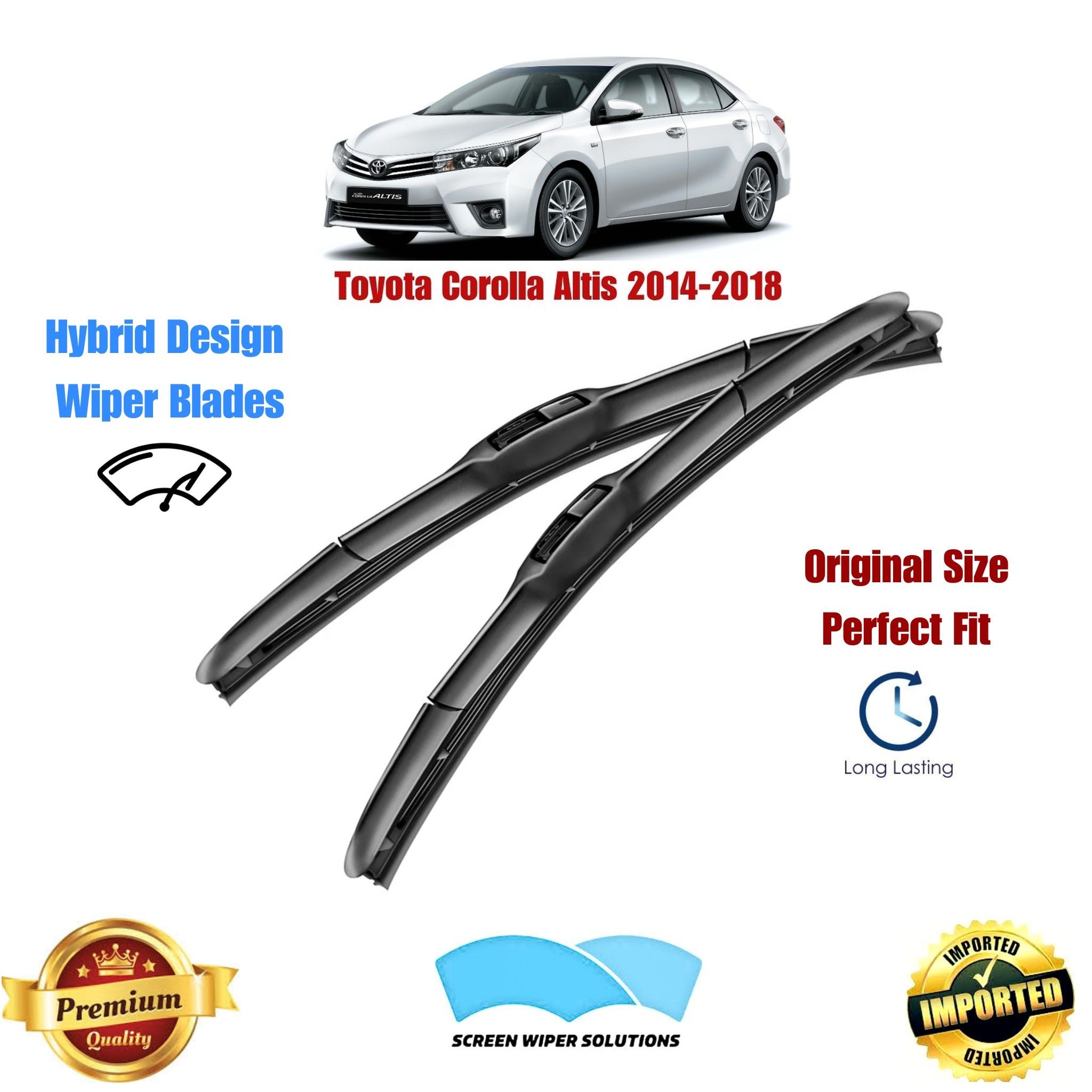 2014 Toyota Corolla Windshield Wipersnull