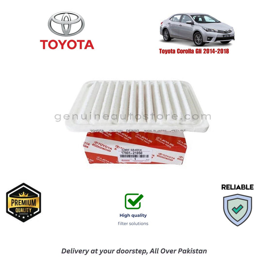 Toyota Corolla Gli 2014-2018  Air Filter Premium Quality in Pakistan, 100% Genuine, Reliable, Best Price, Cash on Delivery