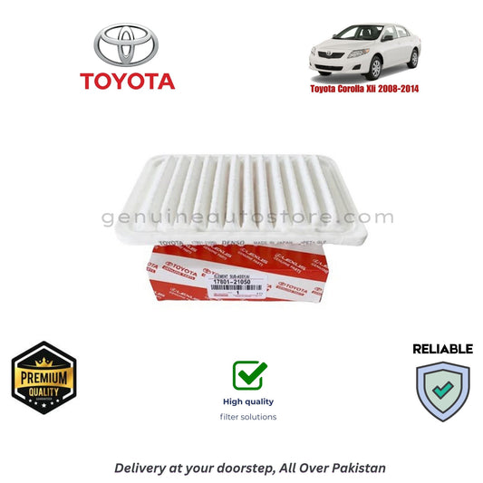 Toyota Corolla Xli 2008-2014  Air Filter Premium Quality in Pakistan, 100% Genuine, Reliable, Best Price, Cash on Delivery