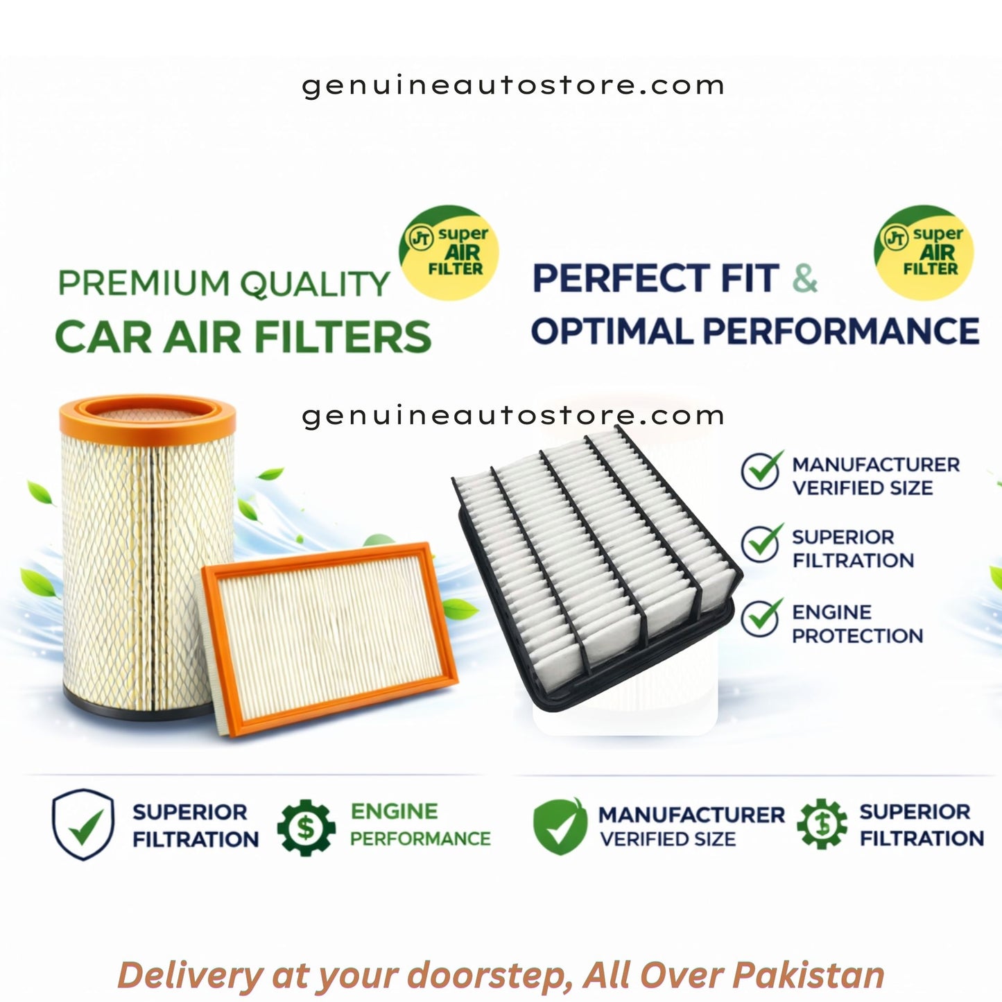 Toyota Crolla Axio 2012-2025 Air Filter Super JT 17801-21060 in Pakistan