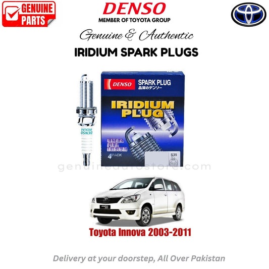 Toyota Innova 2003-2011 Denso Iridium Spark Plug in Pakistan, 100% Genuine, Reliable, Best Price, Cash on Delivery Available