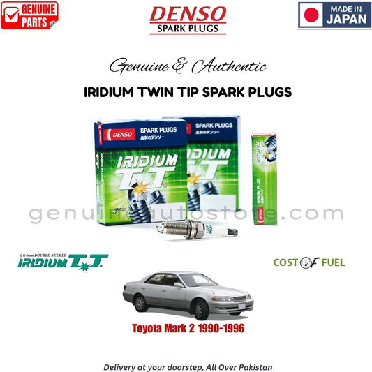 Toyota Mark 2 1990-1996 DENSO IRIDIUM TWIN TIP SPARK PLUG in Pakistan, 100% Genuine, Reliable, Best Price, Cash on Delivery Available