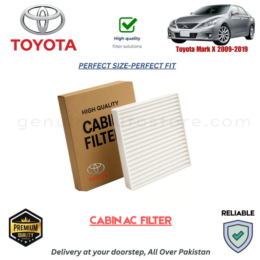 Toyota Mark X 2009-2019 CABIN AC FILTER in Pakistan. 100% Genuine, Reliable, Best Price, Cash on Delivery Available