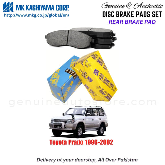 Toyota Prado 1996-2002 Rear Brake Pads MK Japan in Pakistan. 100% Genuine, Reliable, Best Price, Cash on Delivery Available