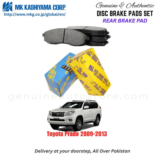 Toyota Prado 2009-2013 Rear Brake Pads MK Japan in Pakistan. 100% Genuine, Reliable, Best Price, Cash on Delivery Available