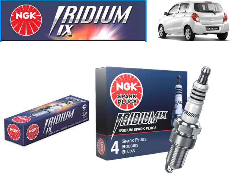 Suzuki Cultus 2017-2023 NGK iridium Spark Plug Made in Japan - 3 Pieces