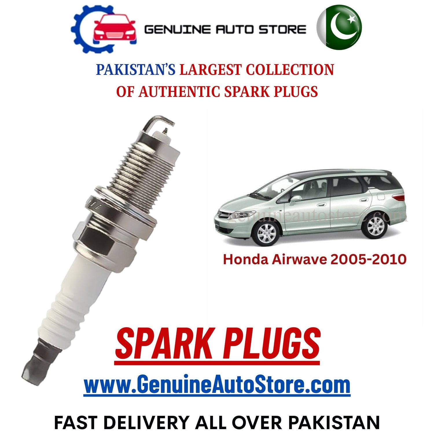 Honda Airwave 2005-2010 IRIDIUM SPARK PLUGS