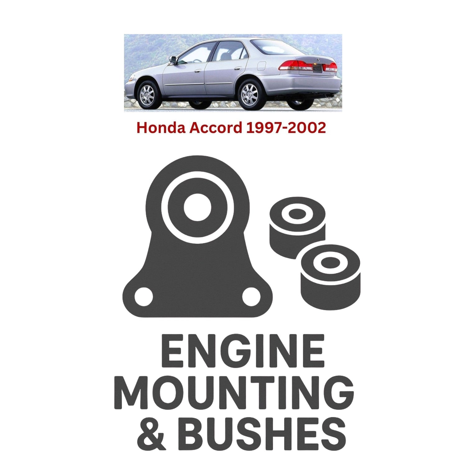 Original Honda Accord 1997–2002 Suspension Bushes & Engine Mounting – in Pakistan