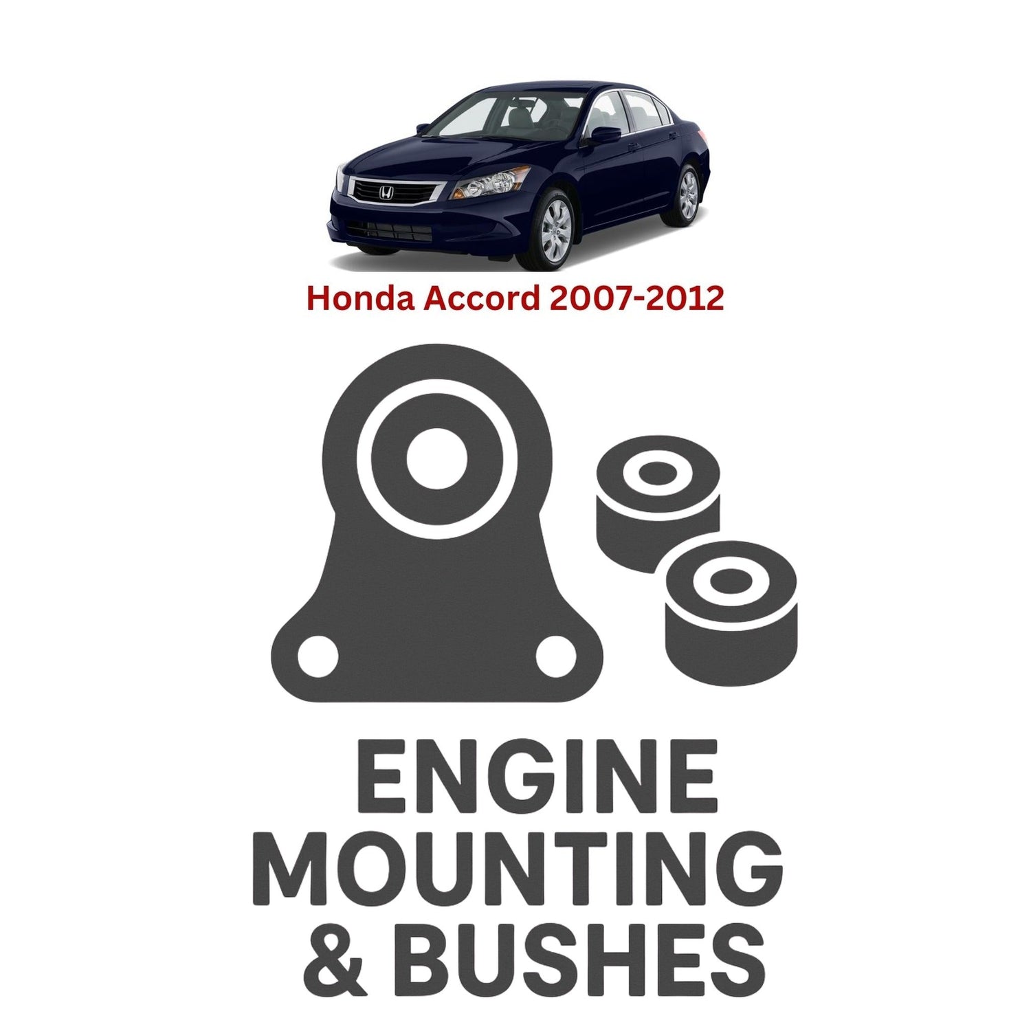 Original Honda Accord 2008–2012 Suspension Bushes & Engine Mounting – in Pakistan