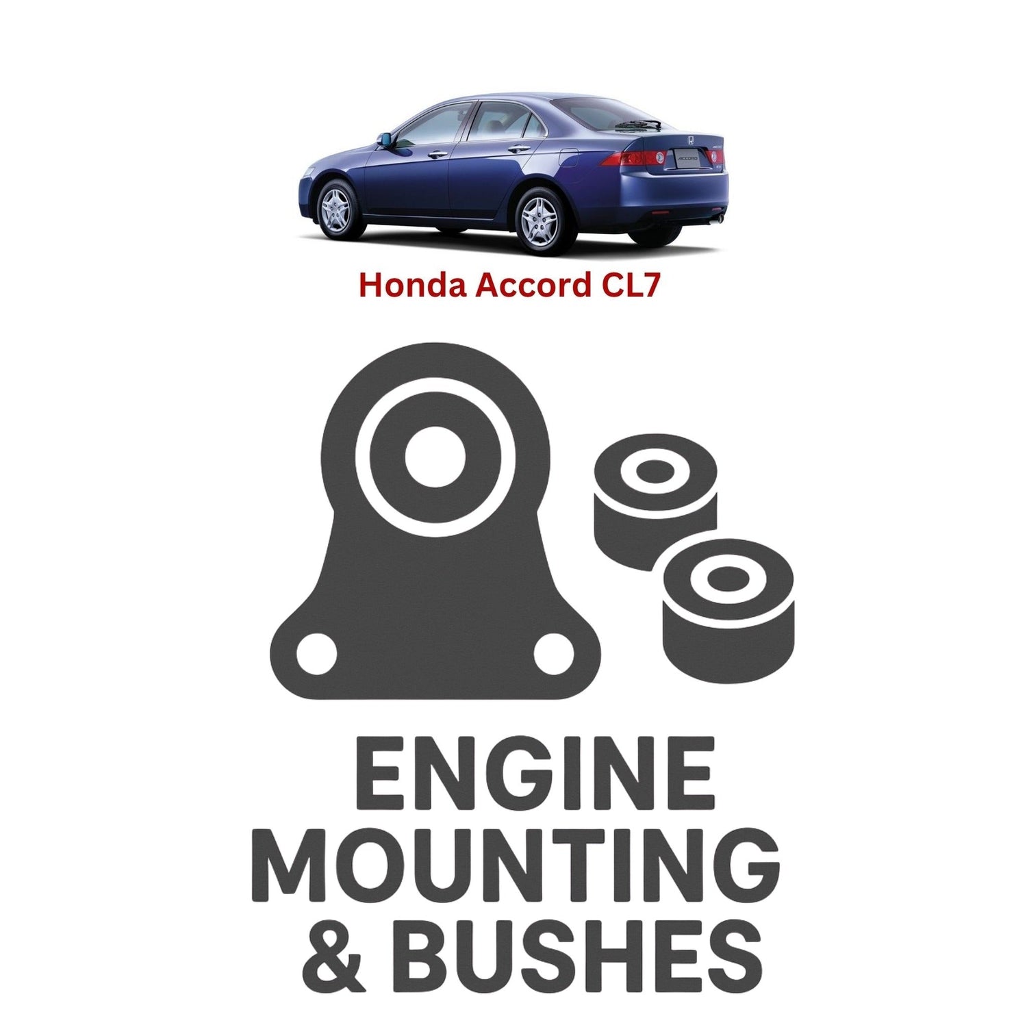 Original Honda Accord CL7 Suspension Bushes & Engine Mounting – in Pakistan