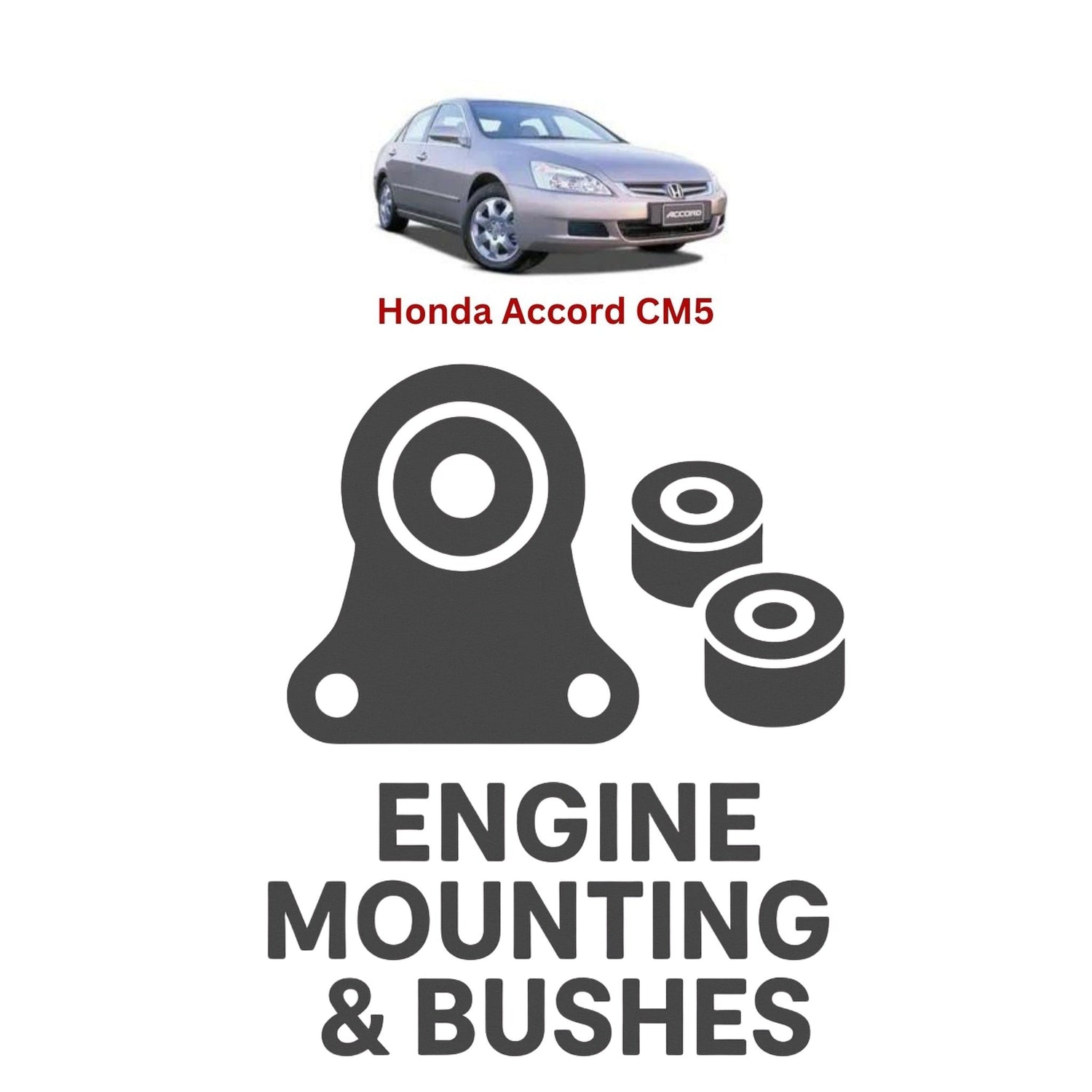 Original Honda Accord CM5 Suspension Bushes & Engine Mounting – in Pakistan