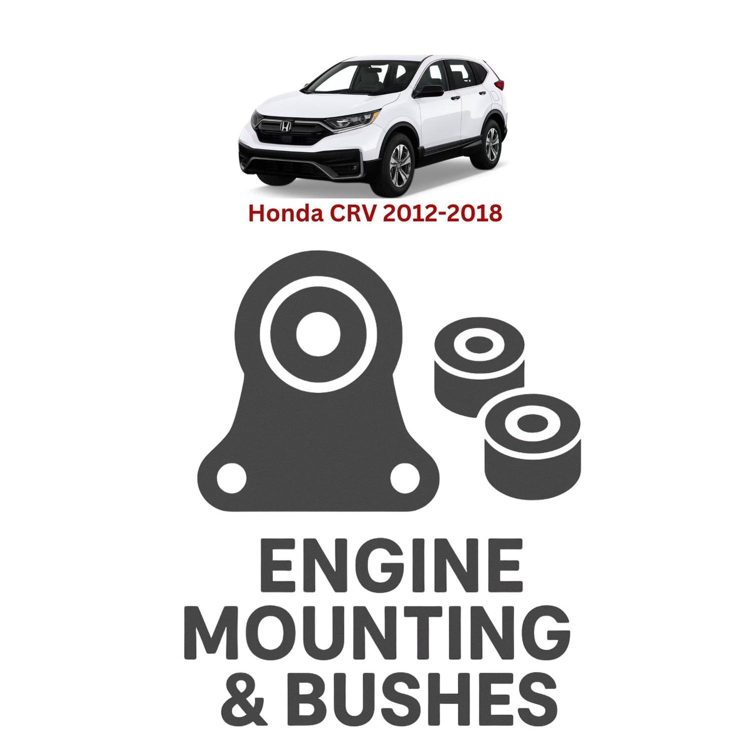 Original Honda CRV 2012–2018 Suspension Bushes & Engine Mounting – in Pakistan