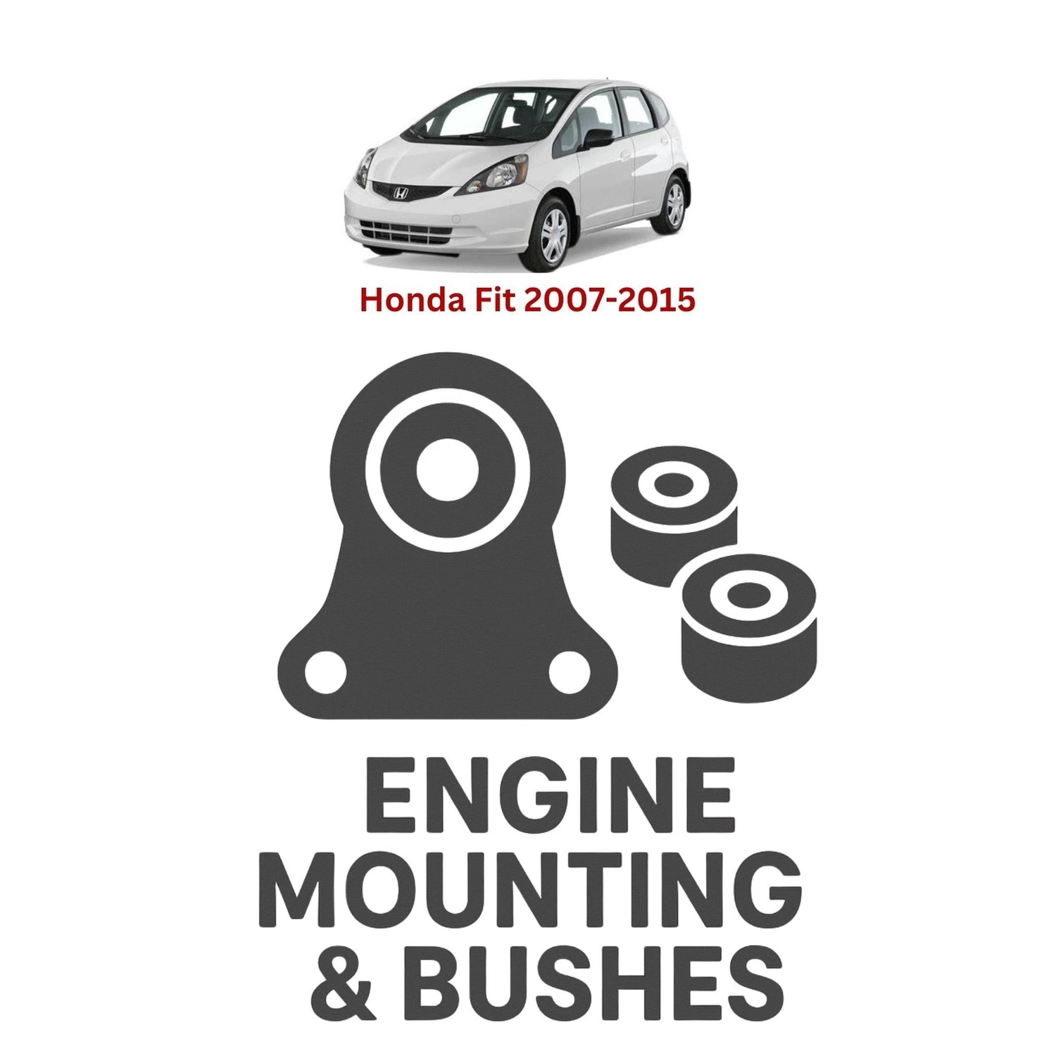 Original Honda Fit 2007–2015 Suspension Bushes & Engine Mounting – in Pakistan
