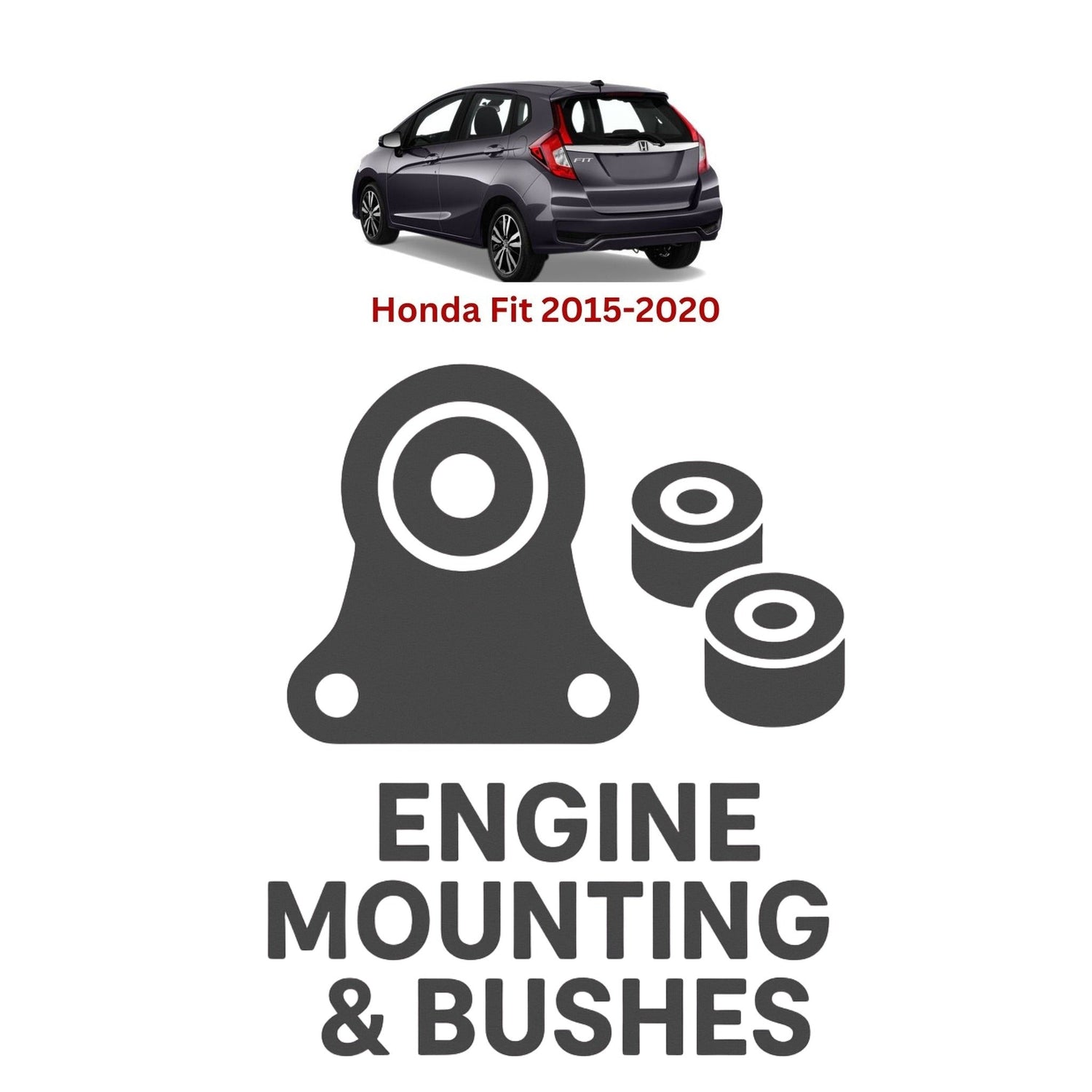 Original Honda Fit 2015–2020 Suspension Bushes & Engine Mounting – in Pakistan
