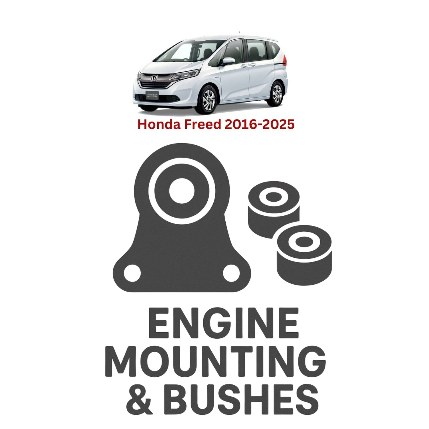 Original Honda Freed 2016–2025 Suspension Bushes & Engine Mounting – in Pakistan