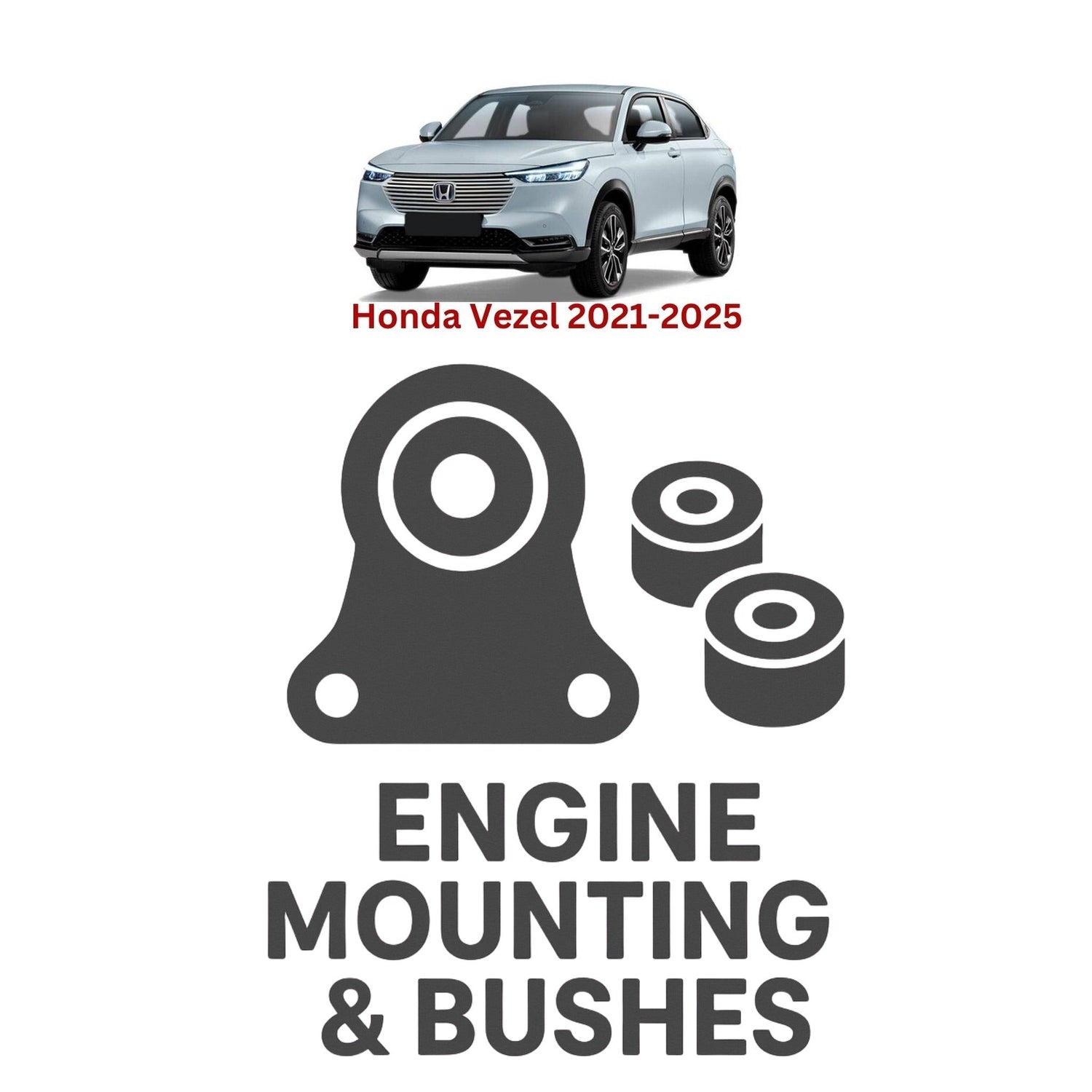 Original Honda Vezel 2021–2025 Suspension Bushes & Engine Mounting – in Pakistan