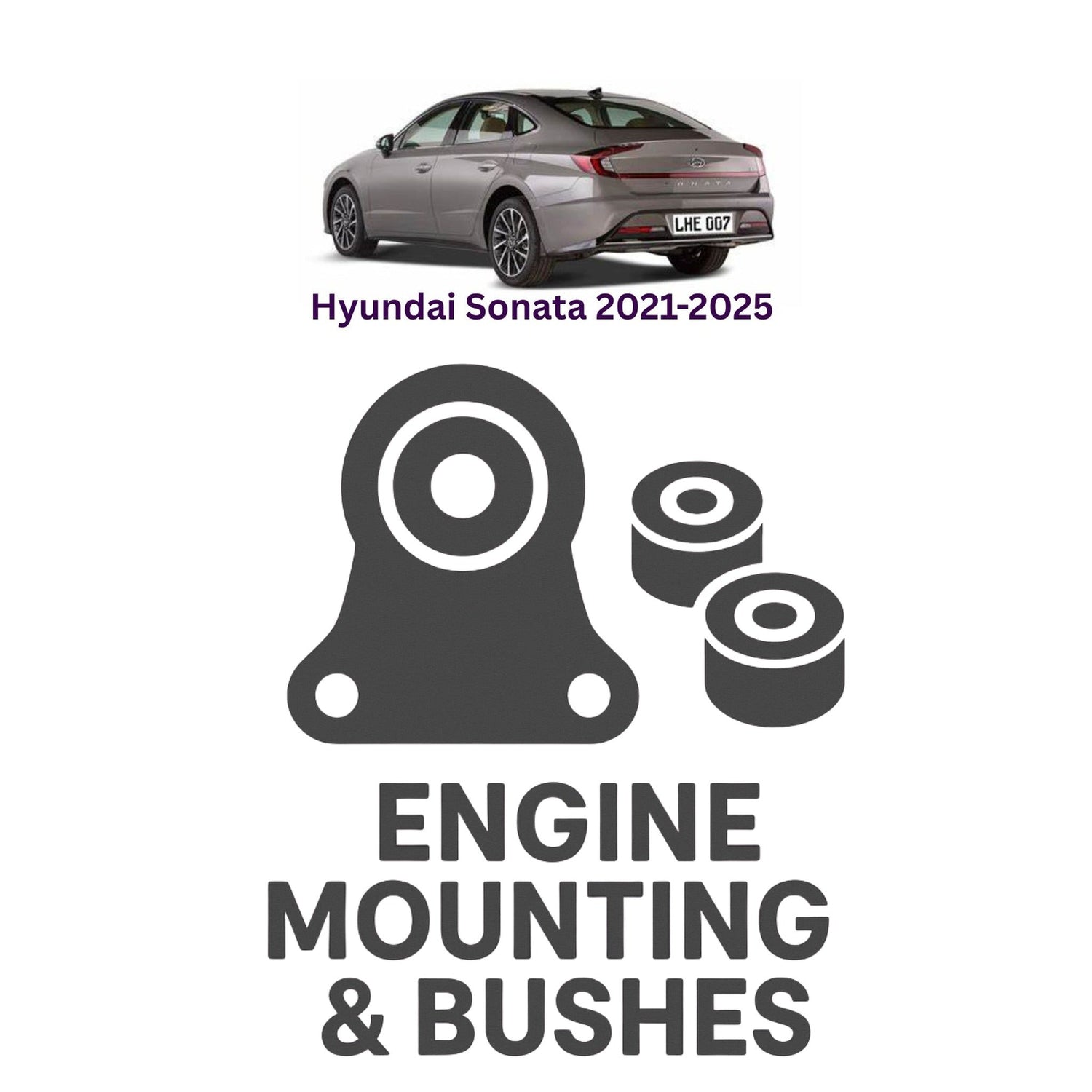 Original Hyundai Sonata 2021–2025 Suspension Bushes & Engine Mounting – in Pakistan