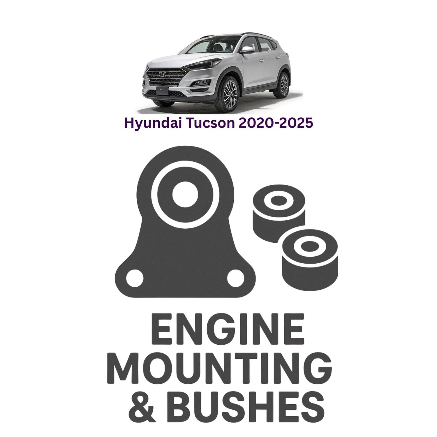 Original Hyundai Tucson 2020–2025 Suspension Bushes & Engine Mounting – in Pakistan